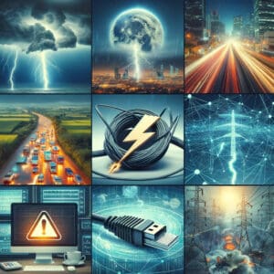 Business Internet Outages Collage