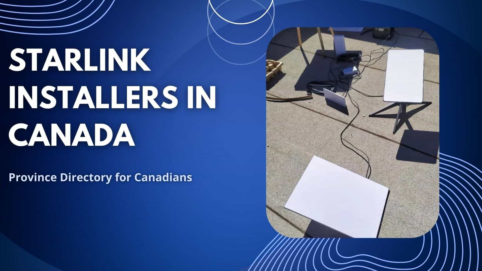 Starlink Installers Canada